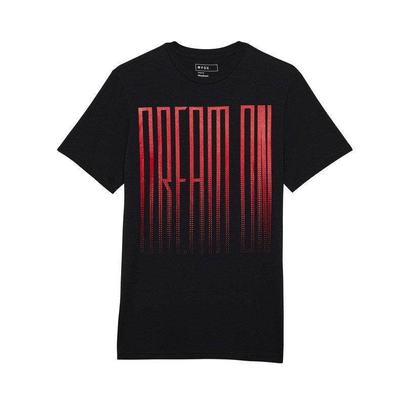 T-SHIRT FOX RS DREAM PREM TEE BLACK  ENDURO CROSS