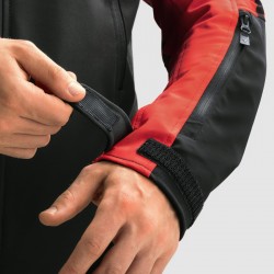KURTKA TEKSTYLNA REBELHORN SLASH SPIDER BLACK/RED SOFTSHELL 