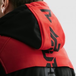 KURTKA TEKSTYLNA REBELHORN SLASH SPIDER BLACK/RED SOFTSHELL 