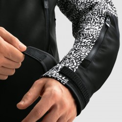 KURTKA TEKSTYLNA REBELHORN SLASH NORIAKI BLACK/WHITE SOFTSHELL 