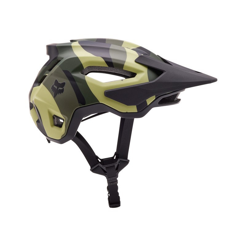 KASK ROWEROWY FOX SPEEDFRAME CAMO CE GREEN CAMO  ENDURO CROSS