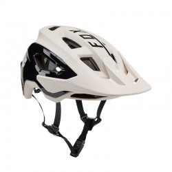 KASK ROWEROWY FOX SPEEDFRAME PRO BLOCKED VINTAGE WHITE  ENDURO CROSS