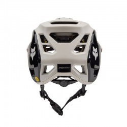 KASK ROWEROWY FOX SPEEDFRAME PRO BLOCKED VINTAGE WHITE  ENDURO CROSS