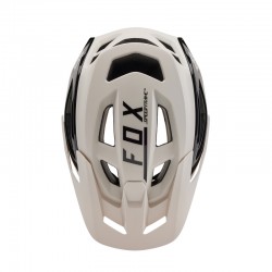 KASK ROWEROWY FOX SPEEDFRAME PRO BLOCKED VINTAGE WHITE  ENDURO CROSS