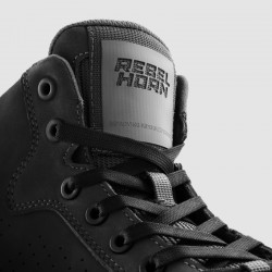 BUTY SKÓRZANE REBELHORN SPIKE BLACK 