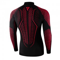 KOSZULKA TERMOAKTYWNA Z DŁUGIM RĘKAWEM REBELHORN THERM II BLACK/RED 