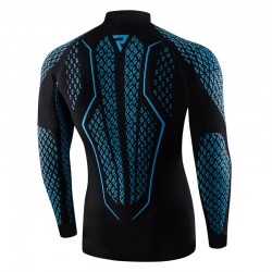 KOSZULKA TERMOAKTYWNA Z DŁUGIM RĘKAWEM REBELHORN THERM II BLACK/BLUE 