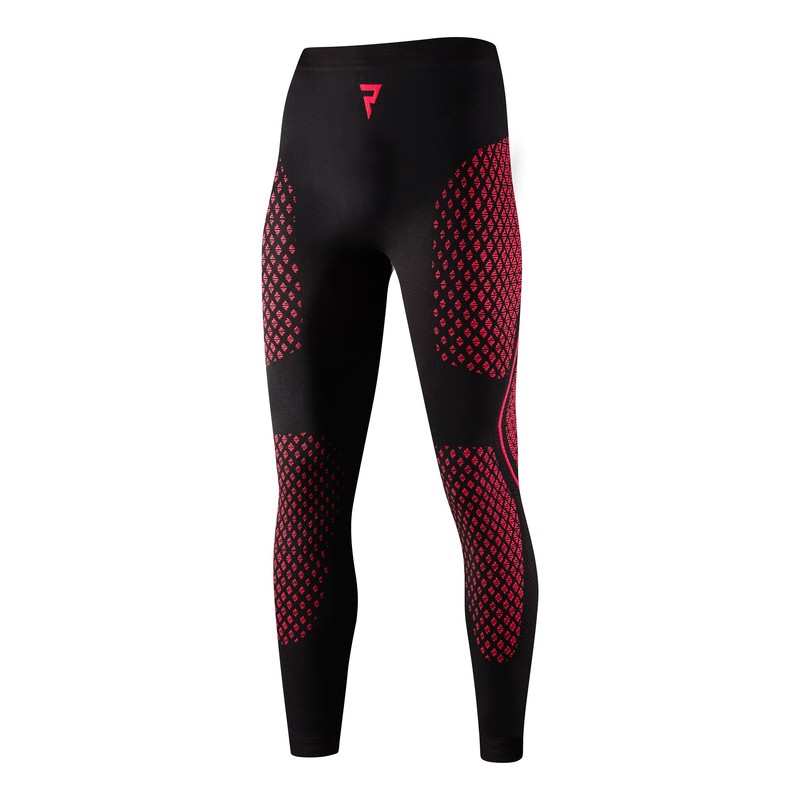 SPODNIE TERMOAKTYWNE REBELHORN THERM II BLACK/RED 