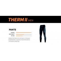 SPODNIE TERMOAKTYWNE REBELHORN THERM II BLACK/BLUE 