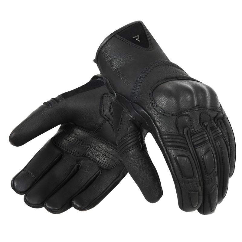 RĘKAWICE SKÓRZANE REBELHORN THUG II BLACK 