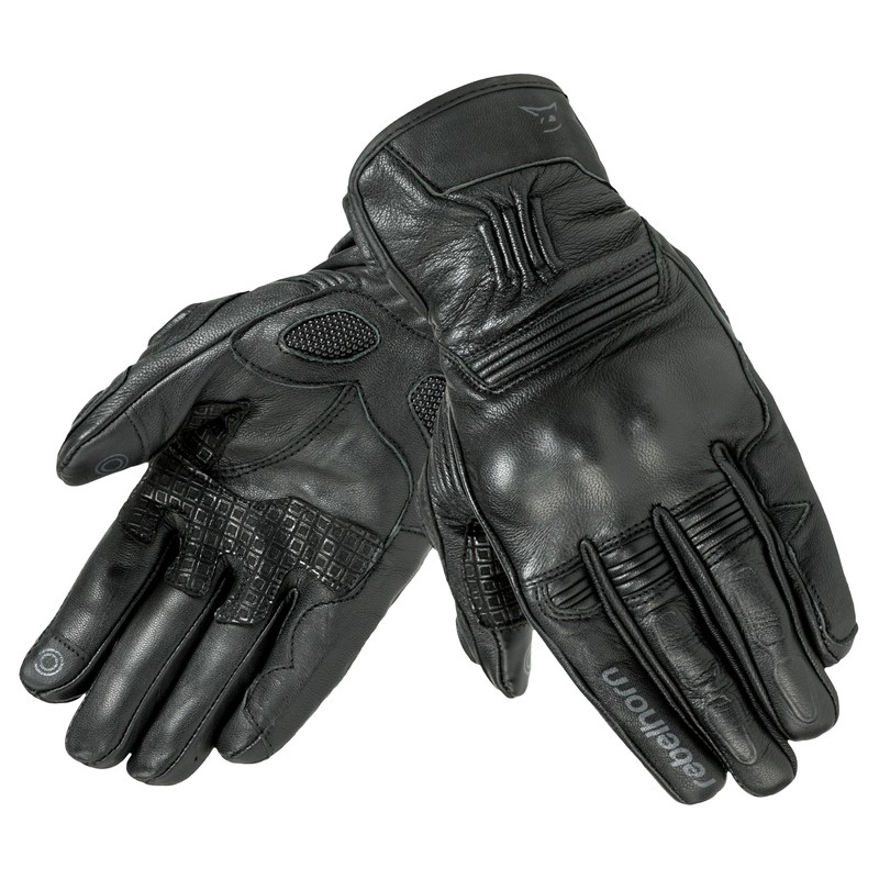 RĘKAWICE SKÓRZANE REBELHORN THUG PRO CE BLACK 