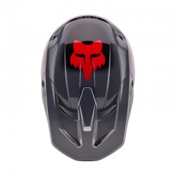 KASK FOX V1 INTERFERE GREY/RED  ENDURO CROSS