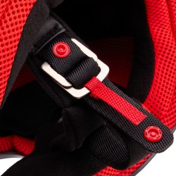 KASK FOX V1 INTERFERE GREY/RED  ENDURO CROSS