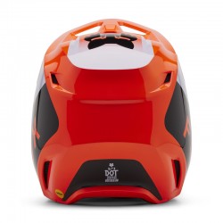 KASK FOX V1 LEAN FLUORESCENT ORANGE  ENDURO CROSS