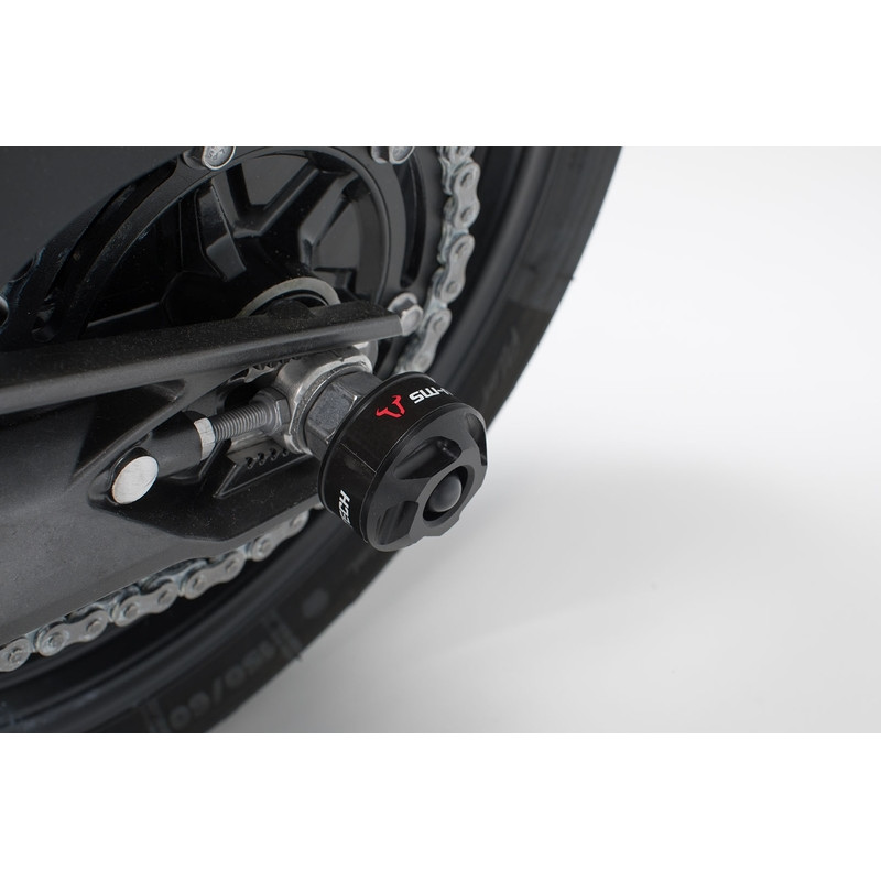 SLIDERY TYLNEGO ZAWIESZENIA SW-MOTECH BMW G310R (16-) HONDA X-ADV (16-), BLACK