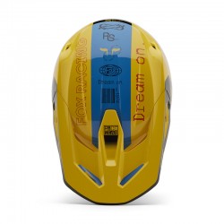 KASK FOX V1 RACE SPEC PALE YELLOW  ENDURO CROSS