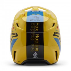 KASK FOX V1 RACE SPEC PALE YELLOW  ENDURO CROSS