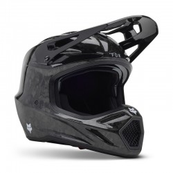 KASK FOX V3 RS CARBON SOLID BLACK  ENDURO CROSS