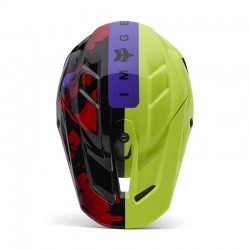 KASK FOX V3 THROTTLE FLUORESCENT YELLOW  ENDURO CROSS