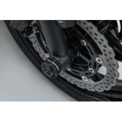 SLIDERY PRZEDNIEGO ZAWIESZENIA SW-MOTECH KAWASAKI Z650 (16-), BLACK