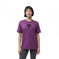 T-SHIRT FOX LADY HEAD TEE SANGRIA  ENDURO CROSS