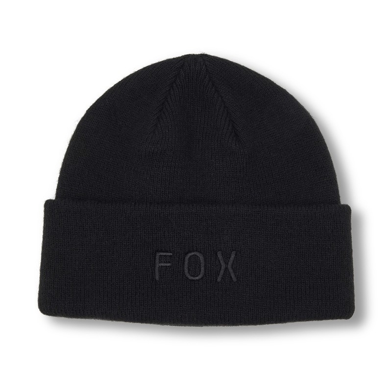 CZAPKA ZIMOWA FOX WORDMARK BEANIE BLACK ENDURO CROSS CZAPKA ZIMOWA FOX WORDMARK BEANIE BLACK ENDURO CROSS