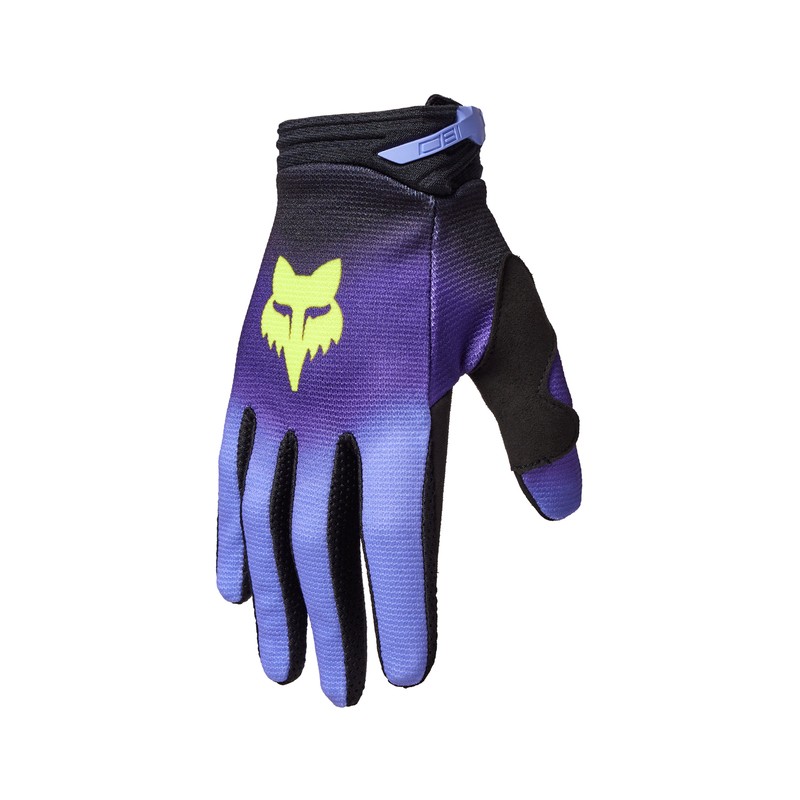 RĘKAWICE FOX JUNIOR 180 INTERFERE GLOVE BLACK/BLUE  ENDURO CROSS