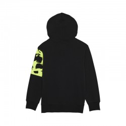 BLUZA Z KAPTUREM FOX JUNIOR ENERGY FLEECE PO BLACK  ENDURO CROSS