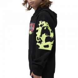 BLUZA Z KAPTUREM FOX JUNIOR ENERGY FLEECE PO BLACK  ENDURO CROSS