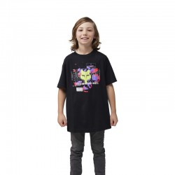 T-SHIRT FOX JUNIOR ENERGY BLACK  ENDURO CROSS