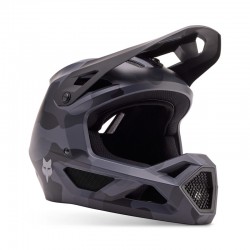KASK ROWEROWY FOX JUNIOR RAMPAGE CE/CPSC BLACK CAMO  ENDURO CROSS