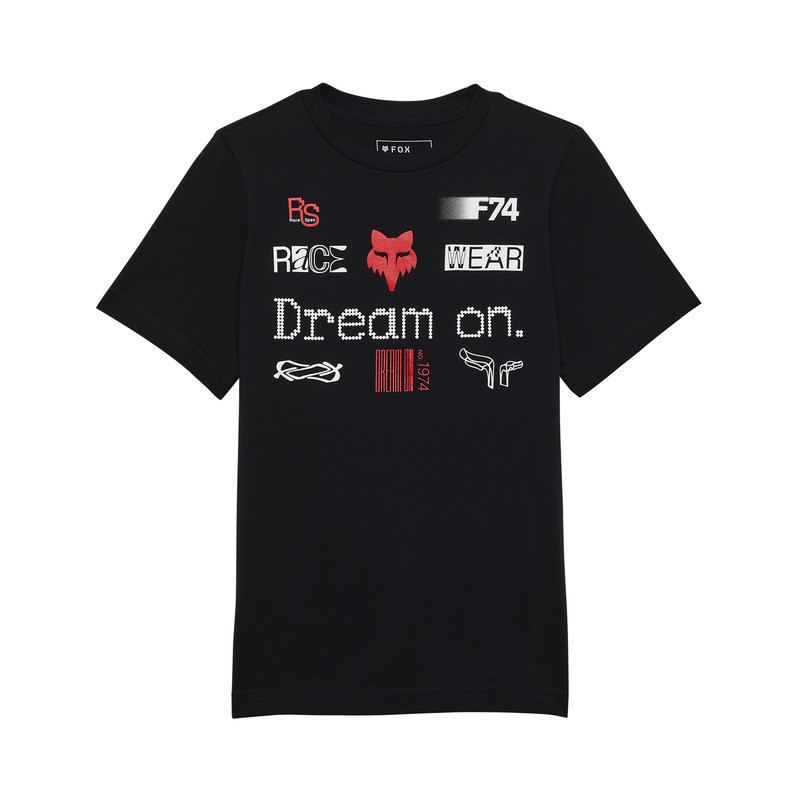 T-SHIRT FOX JUNIOR RS DREAM BLACK ENDURO CROSS T-SHIRT FOX JUNIOR RS DREAM BLACK ENDURO CROSS
