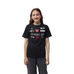 T-SHIRT FOX JUNIOR RS DREAM BLACK  ENDURO CROSS