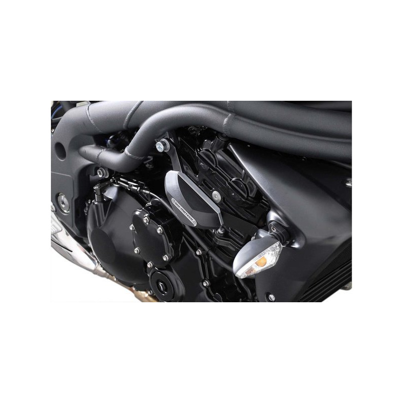 CRASHPADY SW-MOTECH TRIUMPH STREET TRIPLE 675 (07-12) BLACK