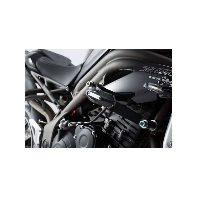 CRASHPADY SW-MOTECH TRIUMPH SPEED TRIPLE 1050/S/R (10-) BLACK