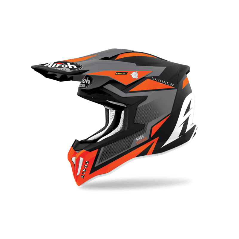 KASK AIROH STRYCKER AXE ORANGE MATT 