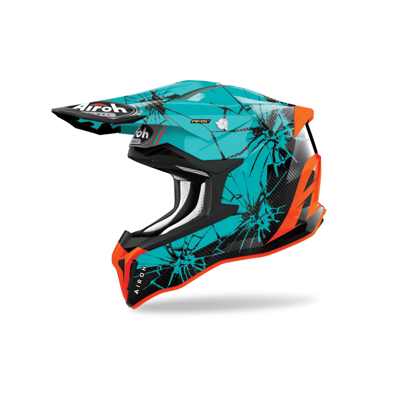 KASK AIROH STRYCKER CRACK GLOSS 