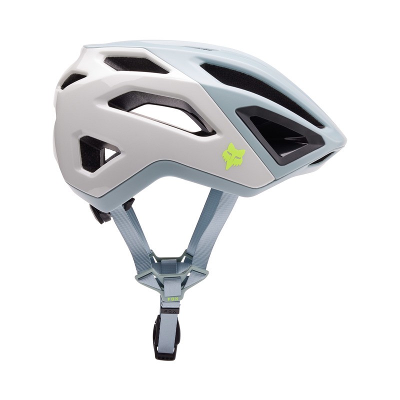 KASK ROWEROWY FOX CROSSFRAME PRO EXPLORATION CE LIGHT GREY  ENDURO CROSS