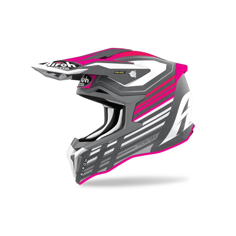 KASK AIROH STRYCKER SHADED PINK MATT 