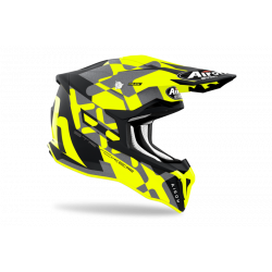 KASK AIROH STRYCKER XXX YELLOW MATT 