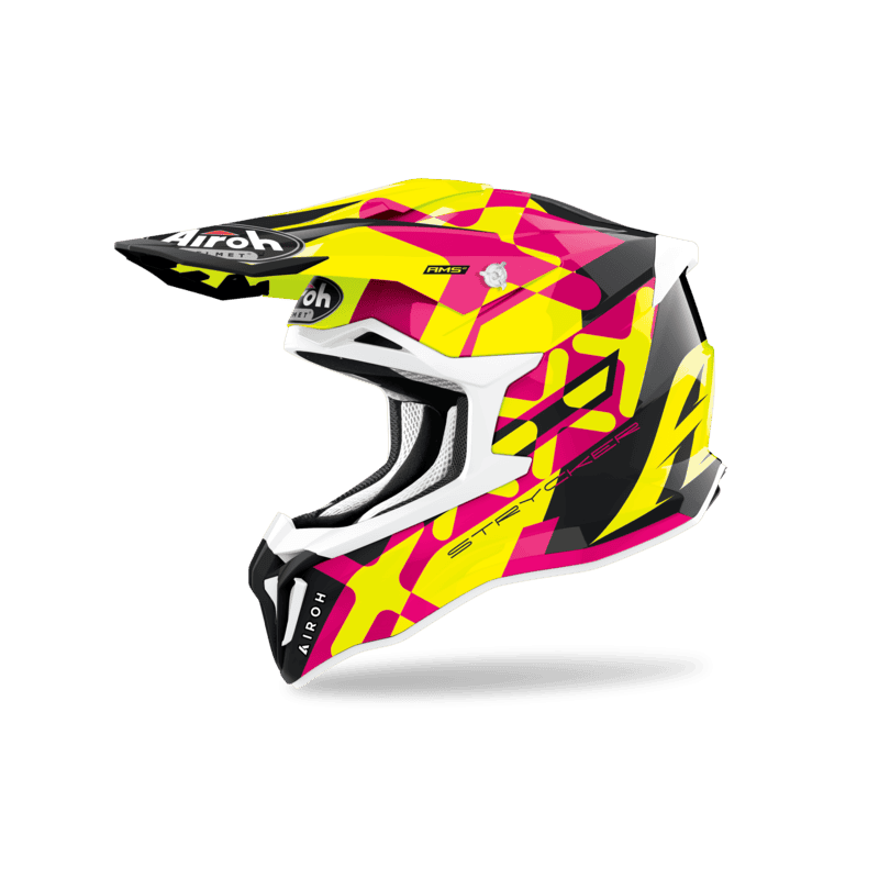 KASK AIROH STRYCKER XXX PINK GLOSS 
