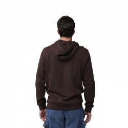 BLUZA Z KAPTUREM FOX THE WORLD FLEECE PO COCOA  ENDURO CROSS