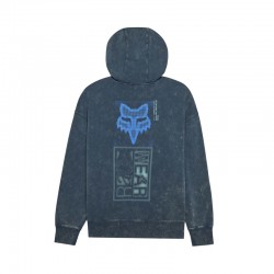 BLUZA Z KAPTUREM FOX THROTTLE OVERSIZED FLC PO DARK VINTAGE  ENDURO CROSS