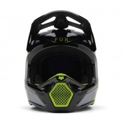 KASK FOX V1 LEAN GREY/YELLOW  ENDURO CROSS