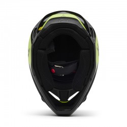 KASK FOX V1 LEAN GREY/YELLOW  ENDURO CROSS