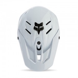 KASK FOX V3 RS CARBON SOLID WHITE  ENDURO CROSS
