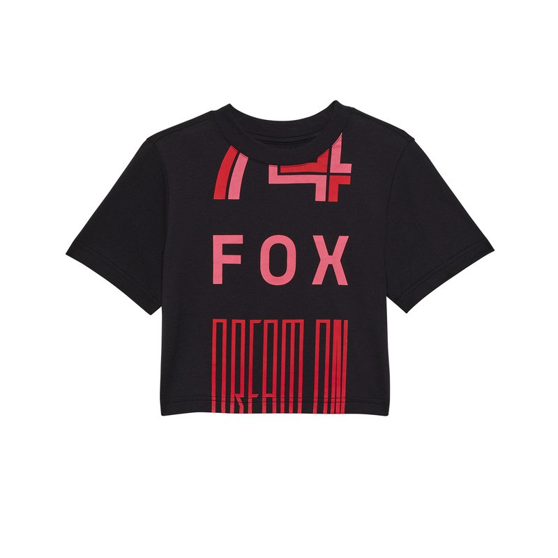 T-SHIRT FOX LADY RACE SPEC BABY TEE BLACK  ENDURO CROSS