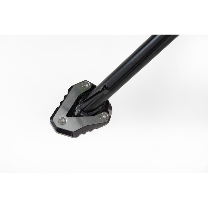 NAKŁADKA NÓŻKI BOCZNEJ SW-MOTECH KAWASAKI NINJA 125/Z125 (18-), BLACK/SILVER