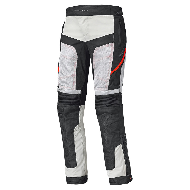 SPODNIE TEKSTYLNE HELD AEROSEC GTX [GORE-TEX] GREY/RED 
