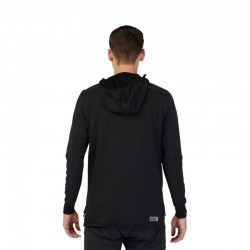 BLUZA FOX DEFEND THERMAL HOODIE BLACK  ENDURO CROSS